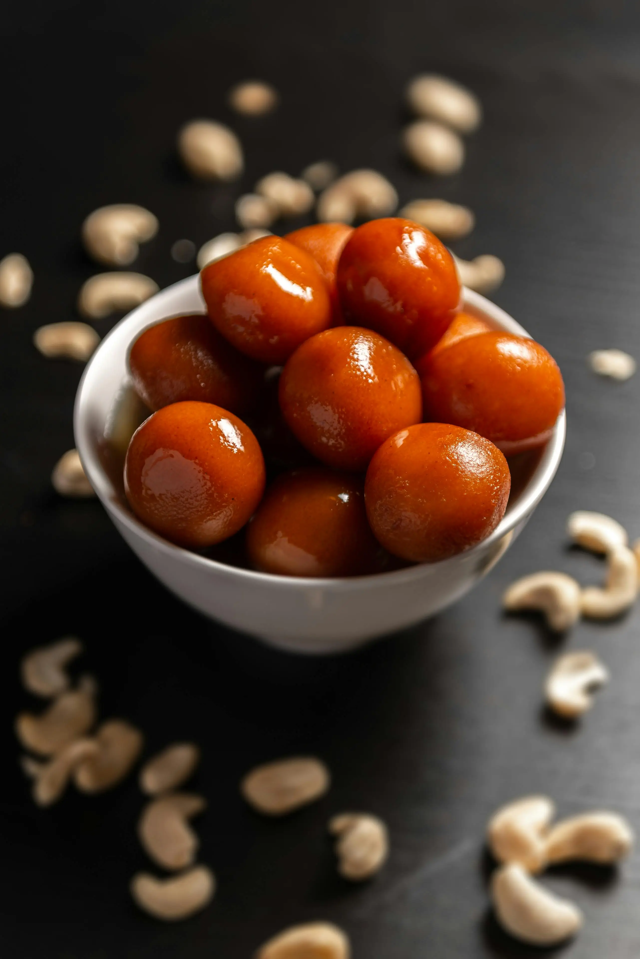 Hot Gulab Jamun at Desi Club Indian Street Food & Sweets in Edmonton